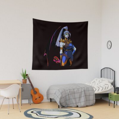 Megaera Hades Game Sprite Tapestry Official Hades Merch